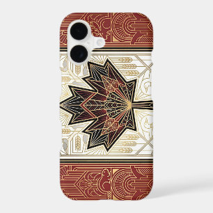 Art Deco Heritage Flag Canada 1920s Phone Case