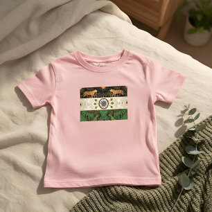 Art Deco Heritage Flag India Classic 1920s Toddler T-Shirt