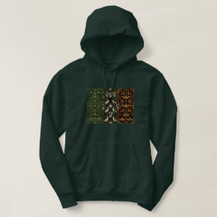 Art Deco Heritage Flag   Ireland   Vintage 1920s Hoodie