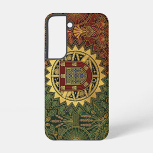Art Deco Heritage Flag   Portugal   1920s Design Samsung Galaxy Case