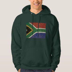 Art Deco Heritage Flag   South Africa 1920s Design Hoodie