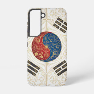 Art Deco Heritage Flag South Korea 1920s Design Samsung Galaxy Case