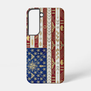 Art Deco Heritage Flag   United States   1920s Samsung Galaxy Case