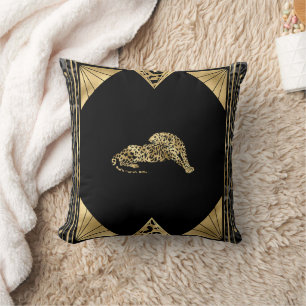 Art Deco I (black/gold) Cushion