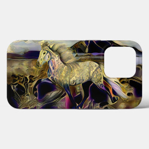 Art Deco Icelandic Horse iPhone 13 Pro Case