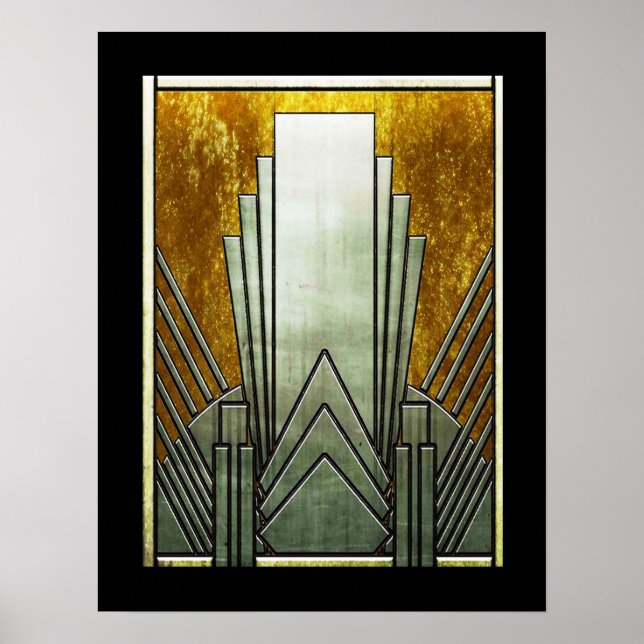 Art Deco Iconic Poster. Poster (Front)