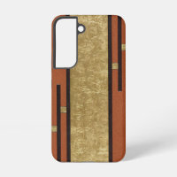Art Deco In Gold And Tan