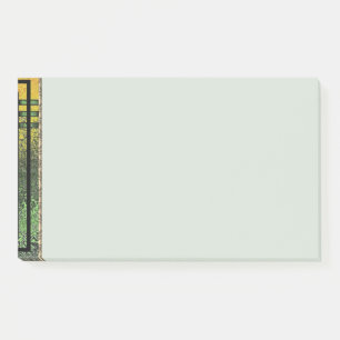 Art Deco In Green And Gold Post-it Notes