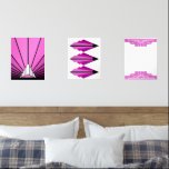 Art deco in pink<br><div class="desc">Classic art deco style patterns created in pink. 

Iconic art deco patterns,  true to the era.</div>