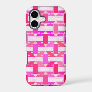 Art Deco industrial chic - pink, fuchsia, orchid