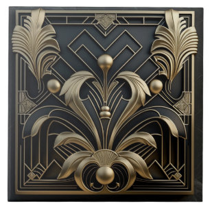 Art Deco Inspired Ceramic Tiles