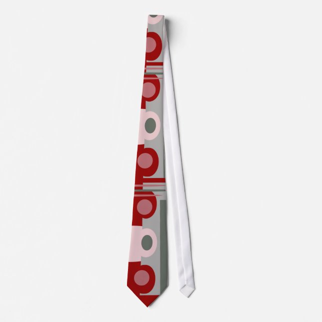 ART DECO  INSPIRED DESIGN MANS' TIE (Front)