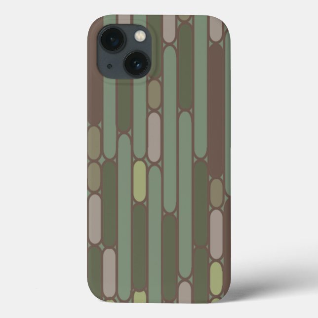 Art Deco Inspired Ovals  Case-Mate iPhone Case (Back)