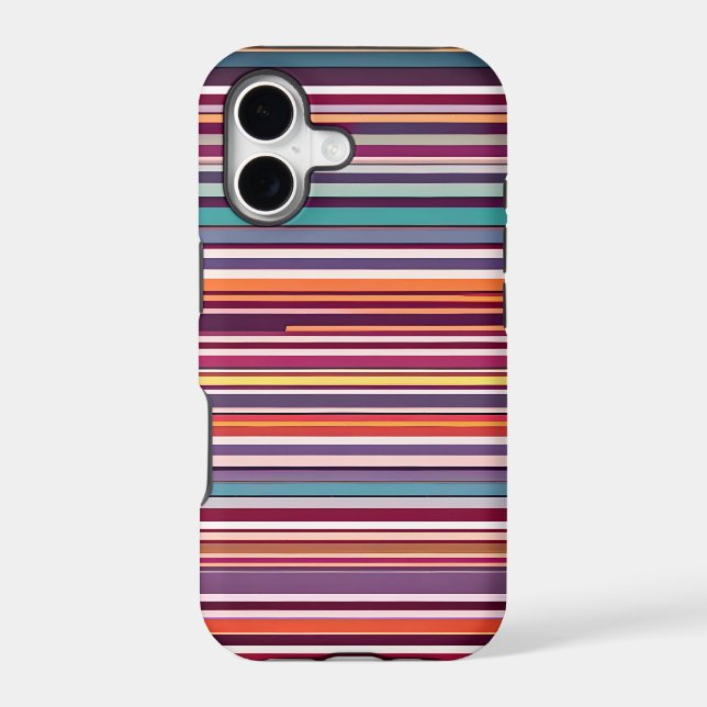 Art Deco Inspired Vertical Stripe Pattern (Back)