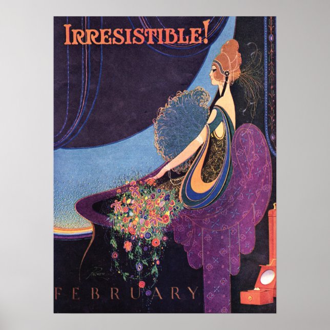 Art Deco Irresistible Mavis Perfume Poster (Front)