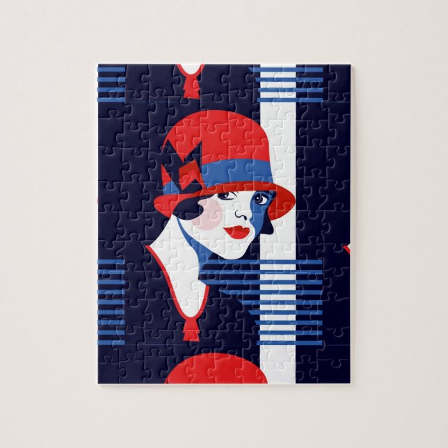 Art Deco Jigsaw Puzzle (Vertical)
