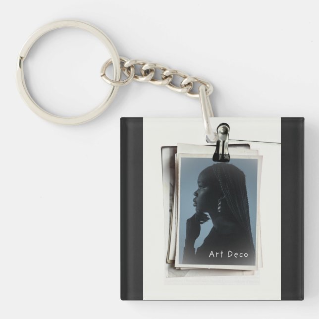 Art Deco Key Ring (Front)