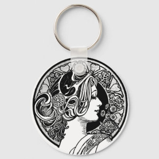 Art Deco Keyring