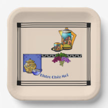 Art Deco Kitchen Bistro Personalised