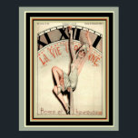 Art Deco La Vie Parisienne 16 x 20 Poster<br><div class="desc">Bonne et Heureuses Art Deco Poster 16 x 20</div>