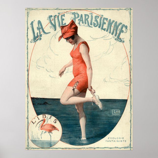 Art Deco La Vie Parisienne Poster (Front)