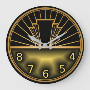 Art Deco Large Clock