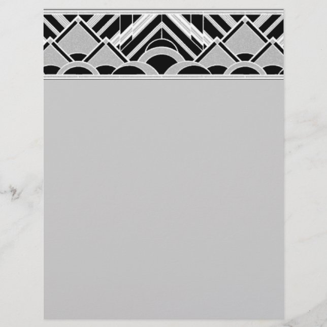 Art Deco Letterhead (Front)