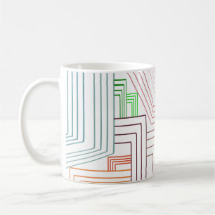 Art Deco Lines  Coffee Mug