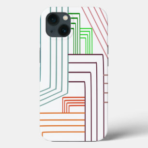 Art Deco Lines iPhone 13 Case