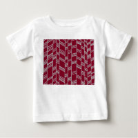 Art Deco Lines – Maroon
