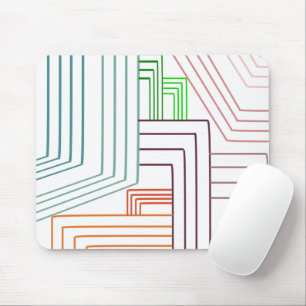 Art Deco Lines  Mouse Pad