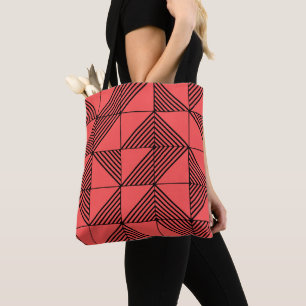 Art Deco Lines Tote Bag
