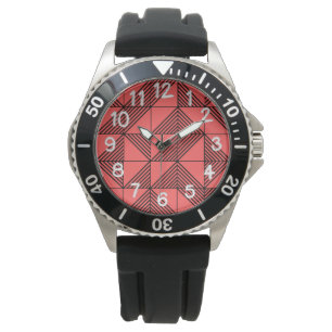 Art Deco Lines Watch