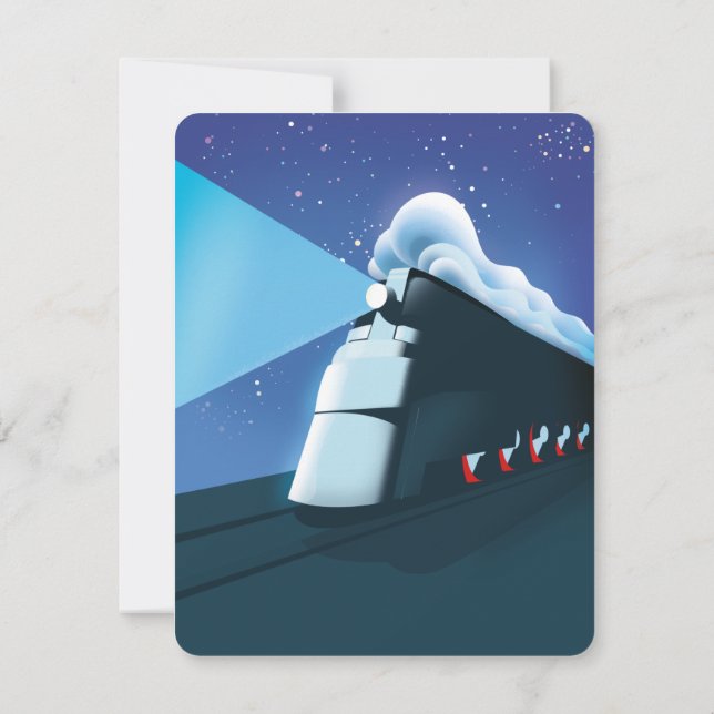 Art Deco Locomotive (Back)