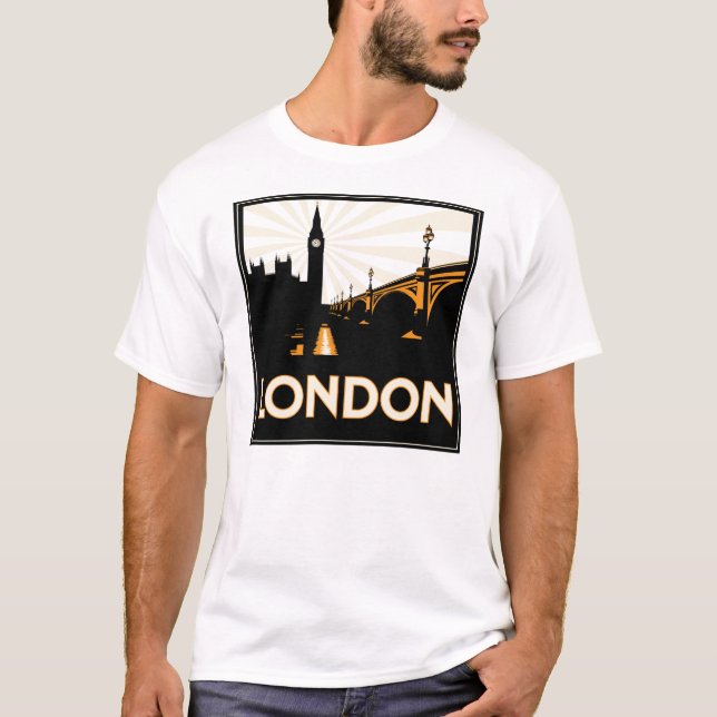 Art Deco London Tee (Front)
