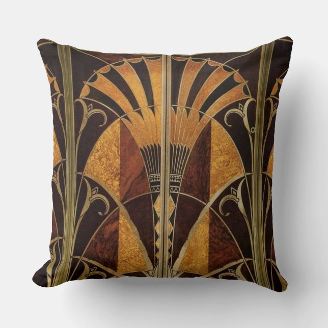 ART DECO MARQUETRY 4 CUSHION (Front)