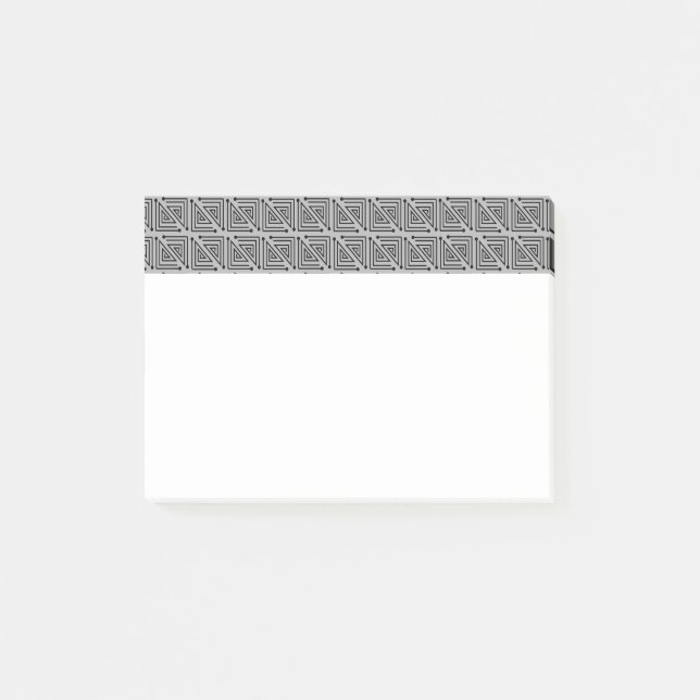 Art Deco Mazes Post-it Notes (Front)
