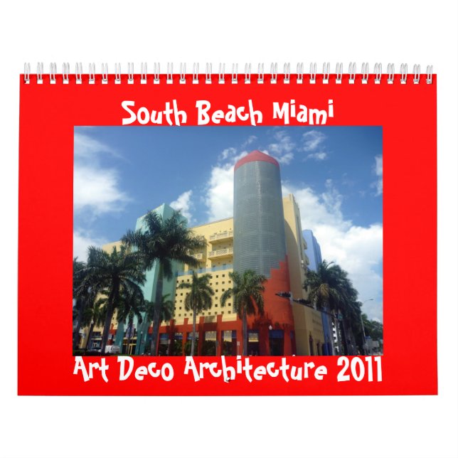 art deco miami 2011 calendar (Cover)