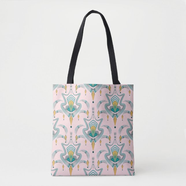 Art deco modern pattern graphic ornament. Abstract Tote Bag (Front)