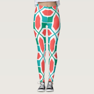 Art Deco Mosaic Leggings