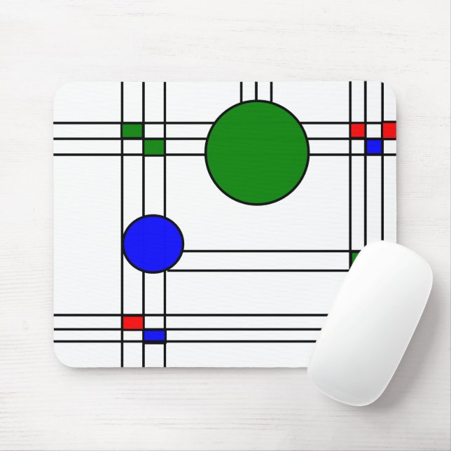 Art Deco  Mouse Pad (With Mouse)
