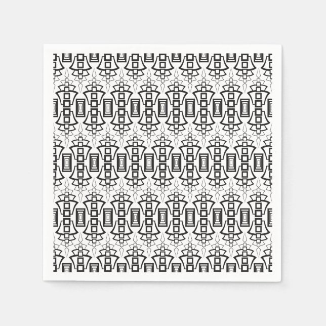 Art Deco Napkin (Front)