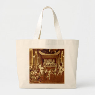 Art Deco Night Club Large Tote Bag