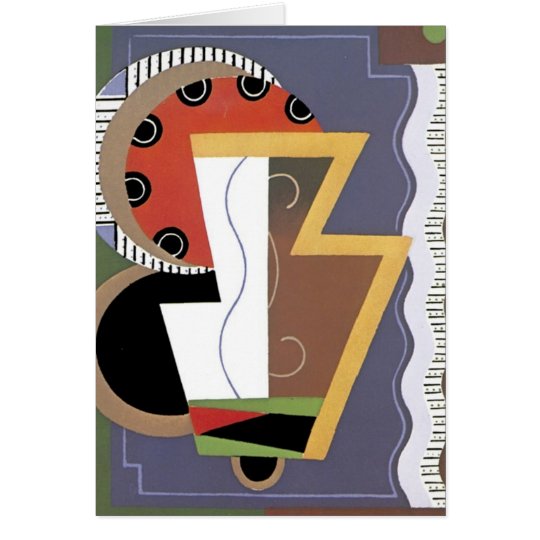 Art Deco Notecard