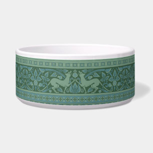 Art Deco Nouveau Dog Nature Animal Pattern
