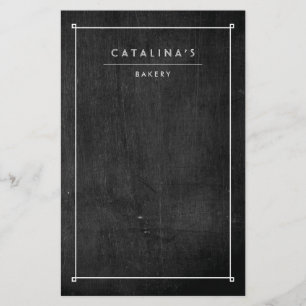ART DECO on BLACK WOOD Flyer Template