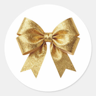 Art Deco Opulence Geometric Patterns Classic Round Sticker