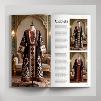 Art Deco Opulence Geometric Patterns IIHER_XHU_001 Poster