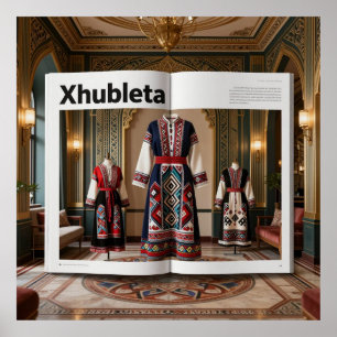 Art Deco Opulence GeometricPatternsVII HER_XHU_001 Poster