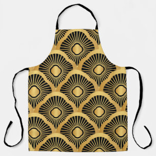 Art Deco Ornament: Seamless Vintage Pattern Apron